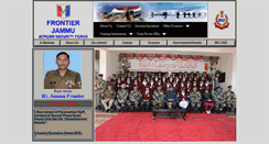 Desktop Screenshot of jmu.bsf.gov.in